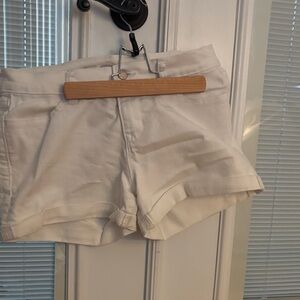 Old Navy Women's High Waist White Shorts